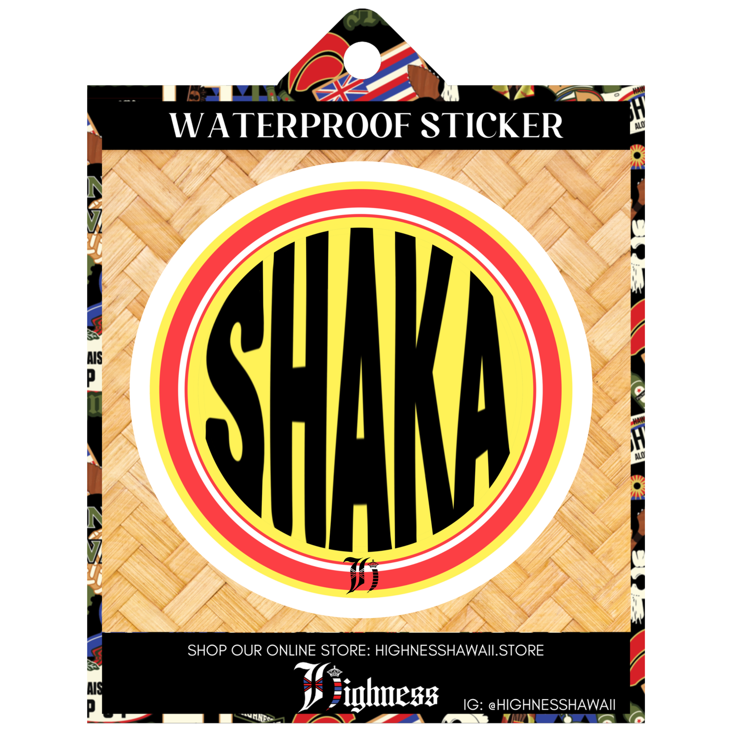 Shoyu Shaka Sticker