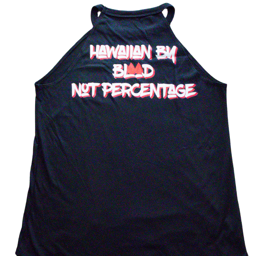 'A'ole Blood Quantum Halter Top