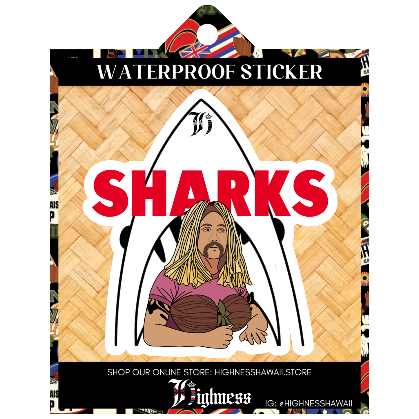 Ula Sharks Sticker