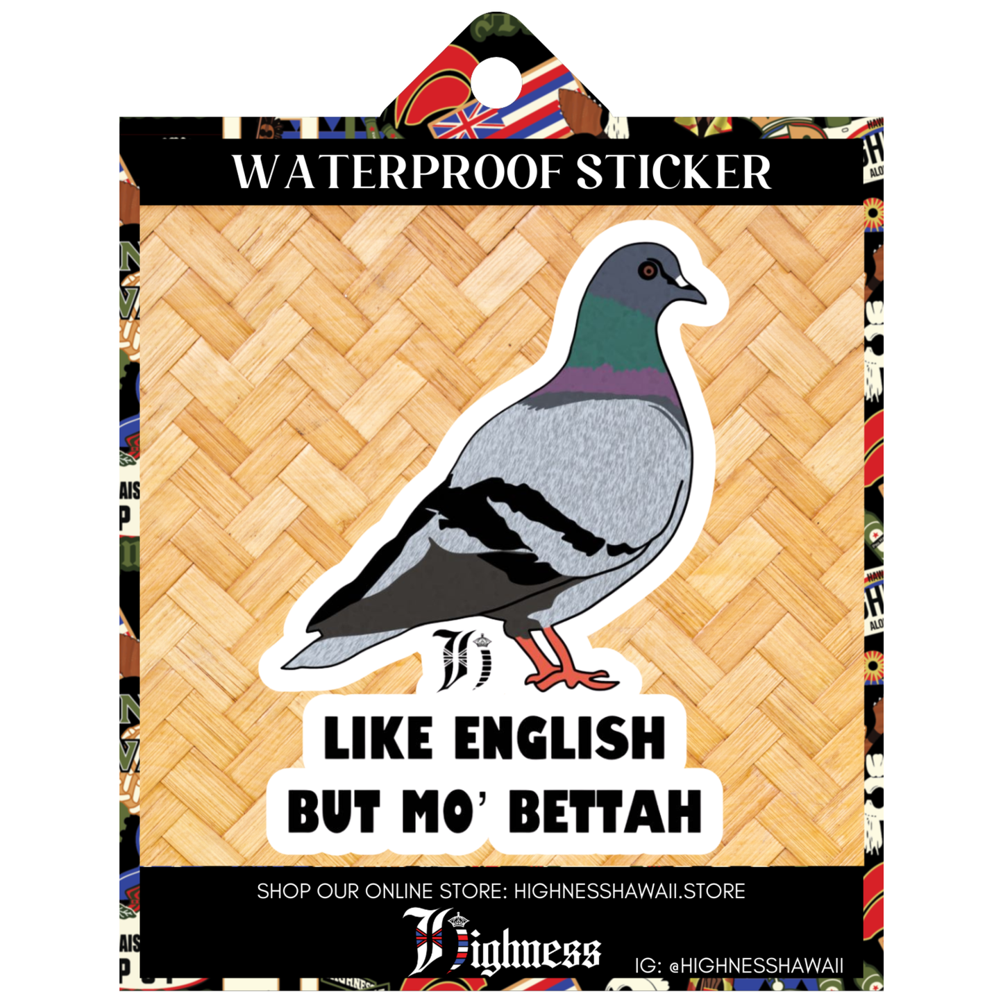 Pidgin Sticker