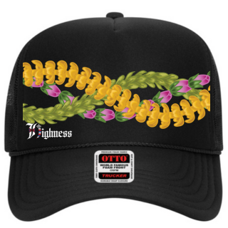 Lei Foam Trucker Hat (Volcano Rock)