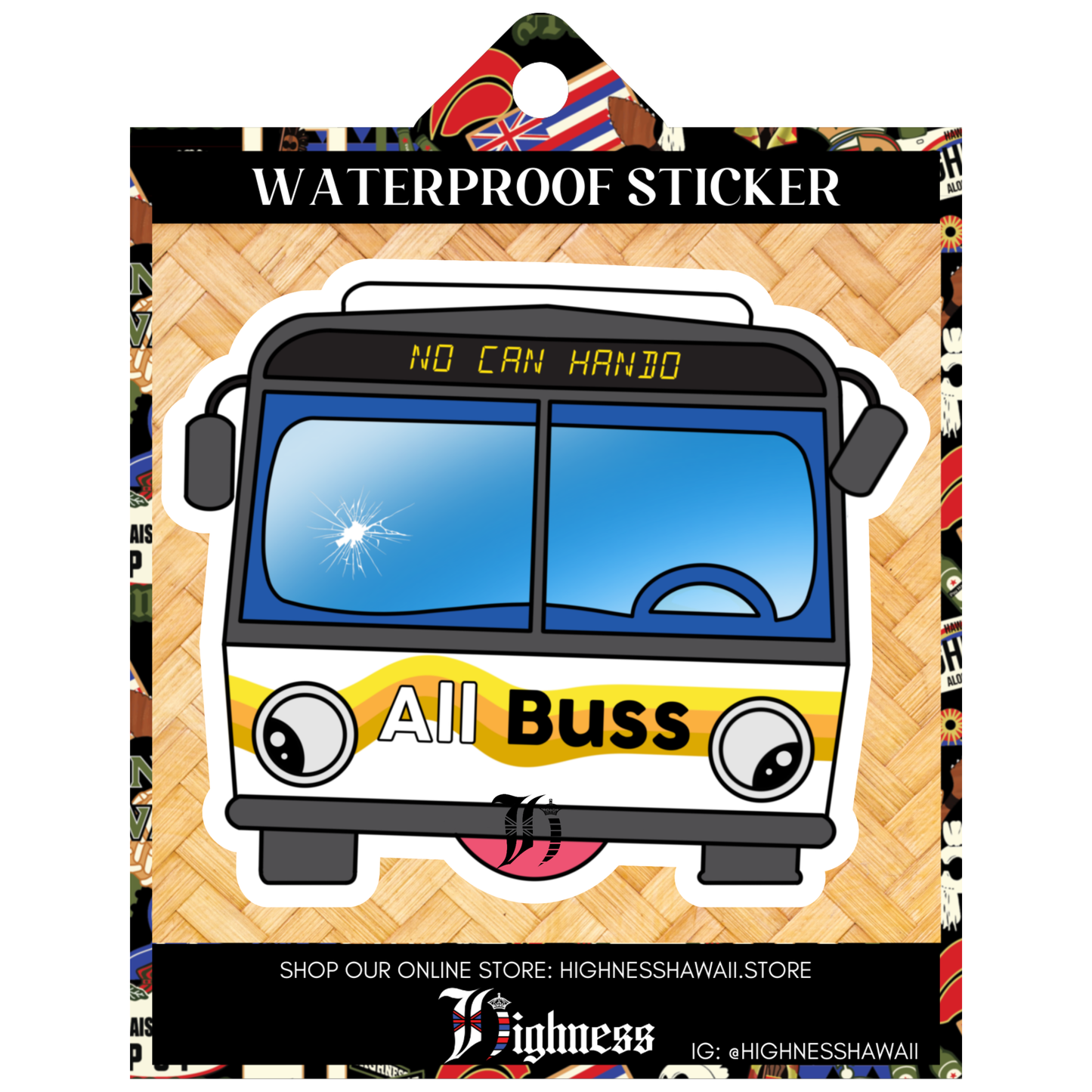All Buss Sticker