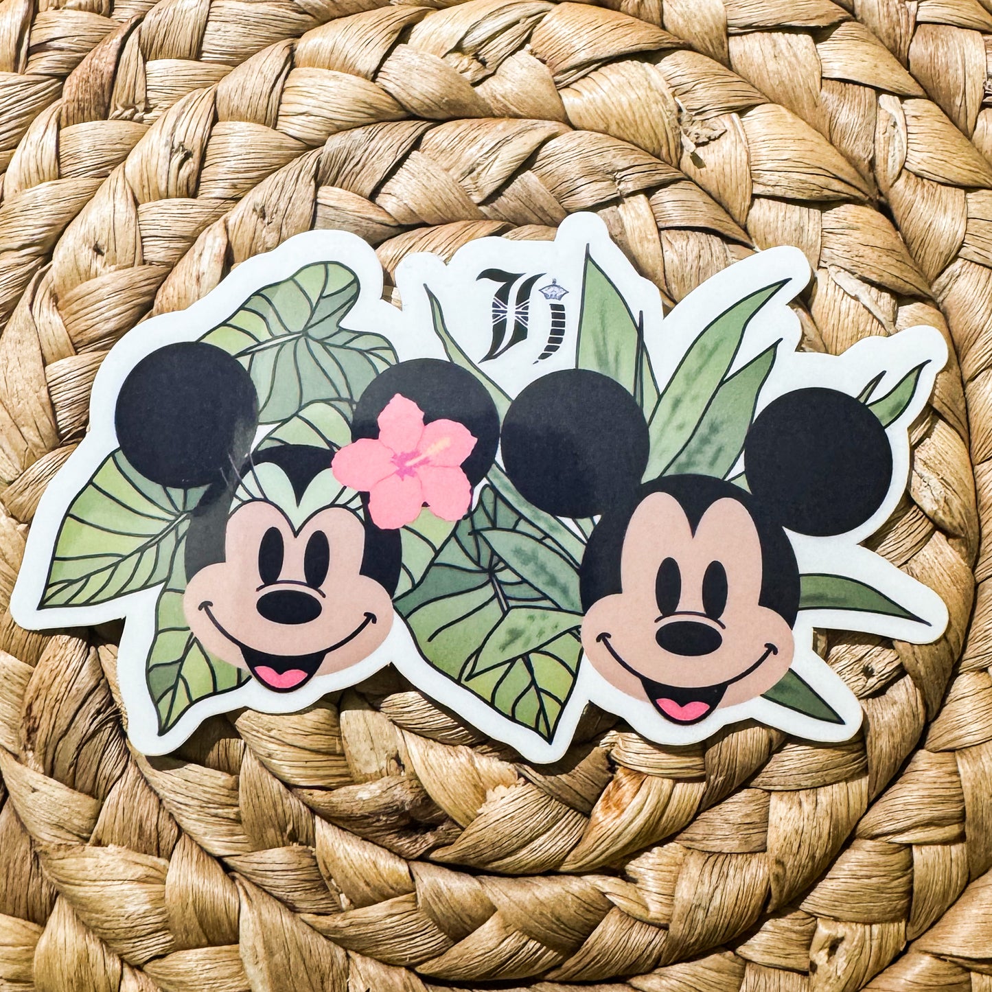 Mickey & Minnie Mouse Sticker
