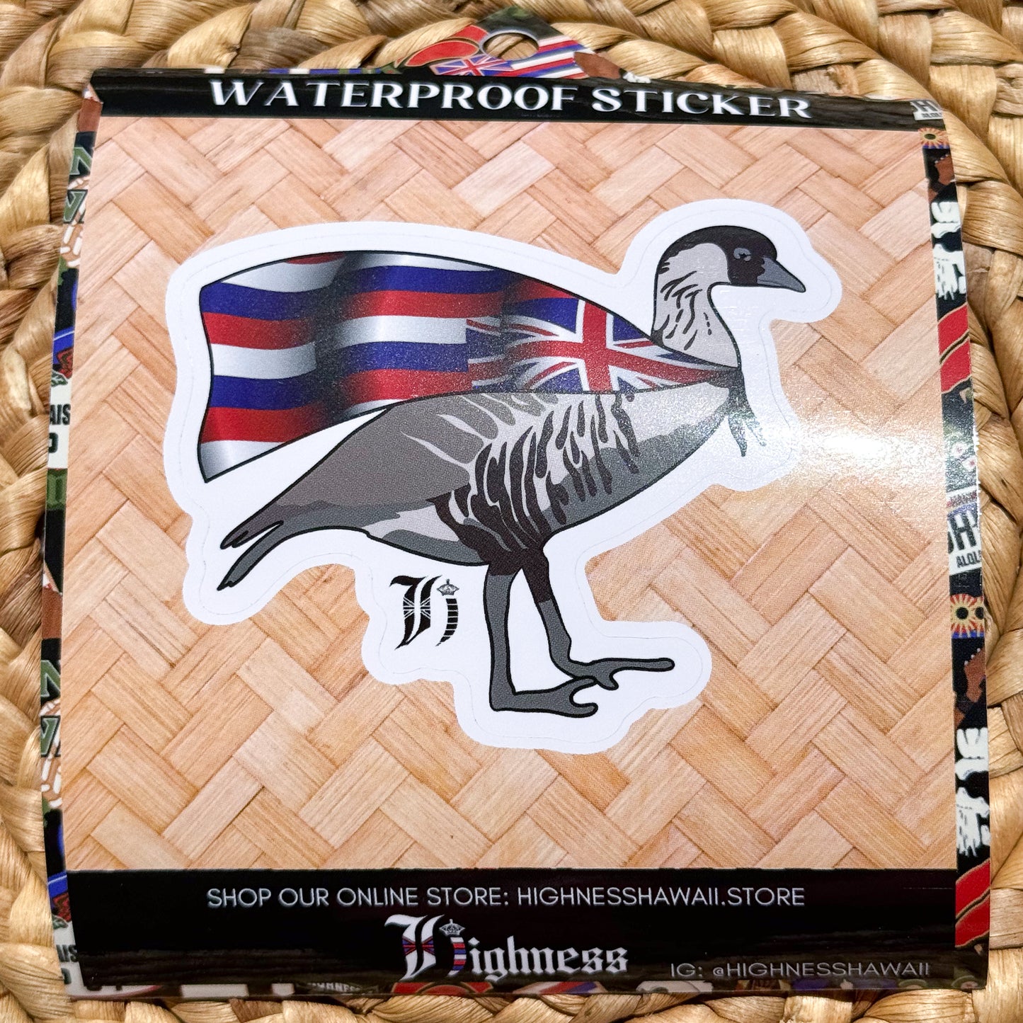 Hawaiian Nēnē Sticker