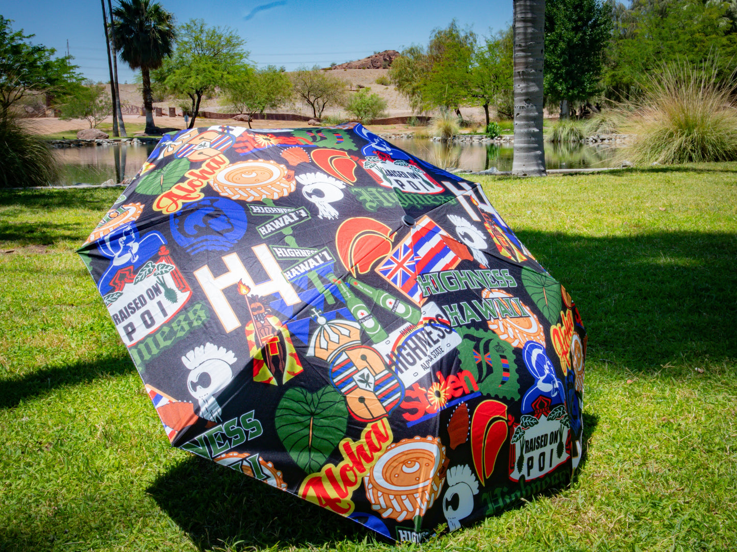 Sticker Bomb Umbrella