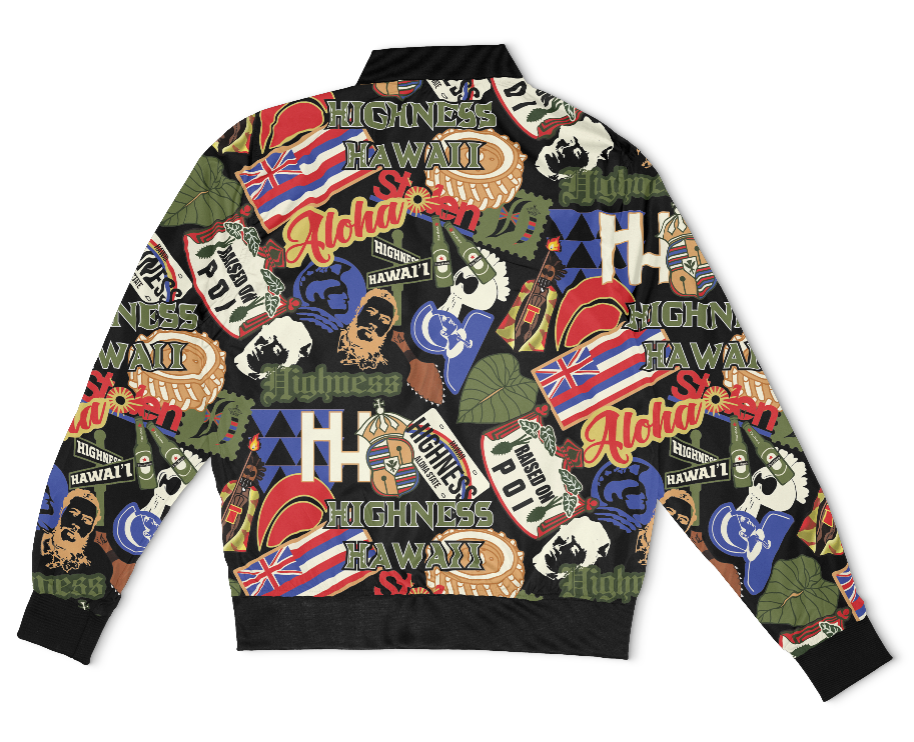 Sticker Bomb Bomber Jacket
