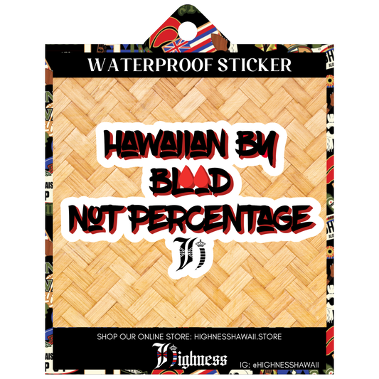 A'ole Blood Quantum Sticker