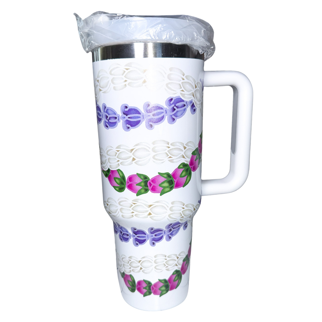 40 oz. Lei Pua Kalaunu Stainless Steel Tumbler