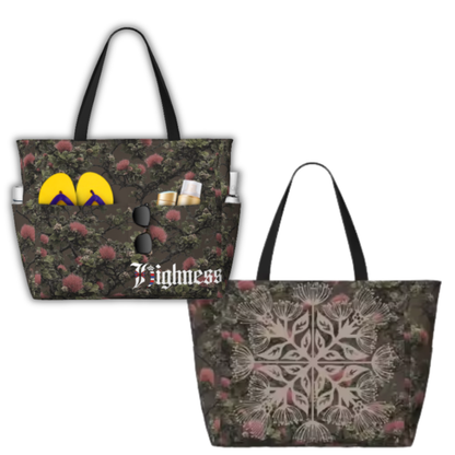 Ohi'a Brown Travel Beach Bag