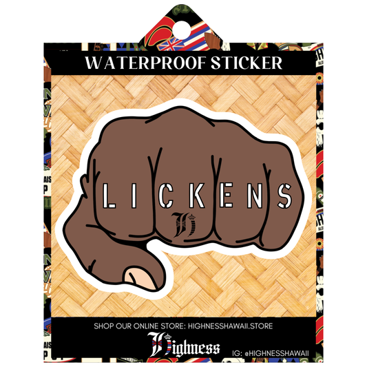 Lickens Sticker