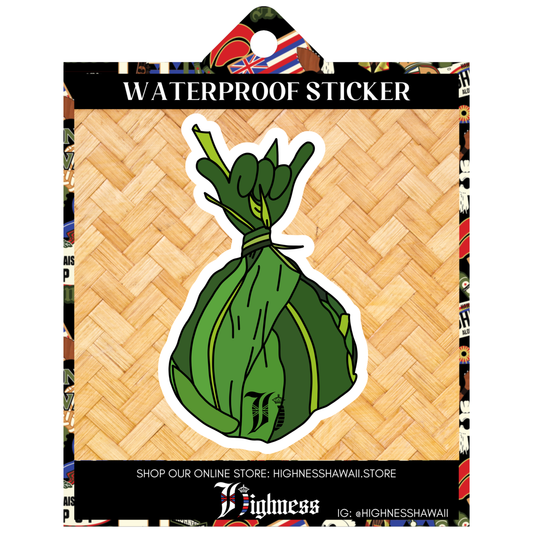 Laulau Shaka Sticker