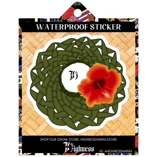Coconut Papale Sticker