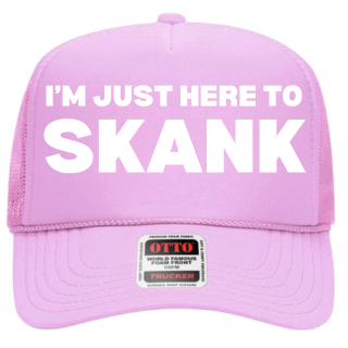 Skankin' Pink Foam Trucker Hat