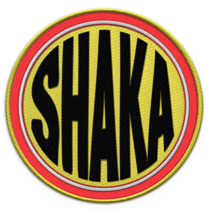 Shoyu Shaka Embroidered Patch