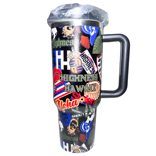 40 oz. Sticker Bomb Stainless Steel Tumbler