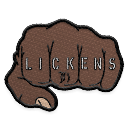 Lickens Embroidered Patch