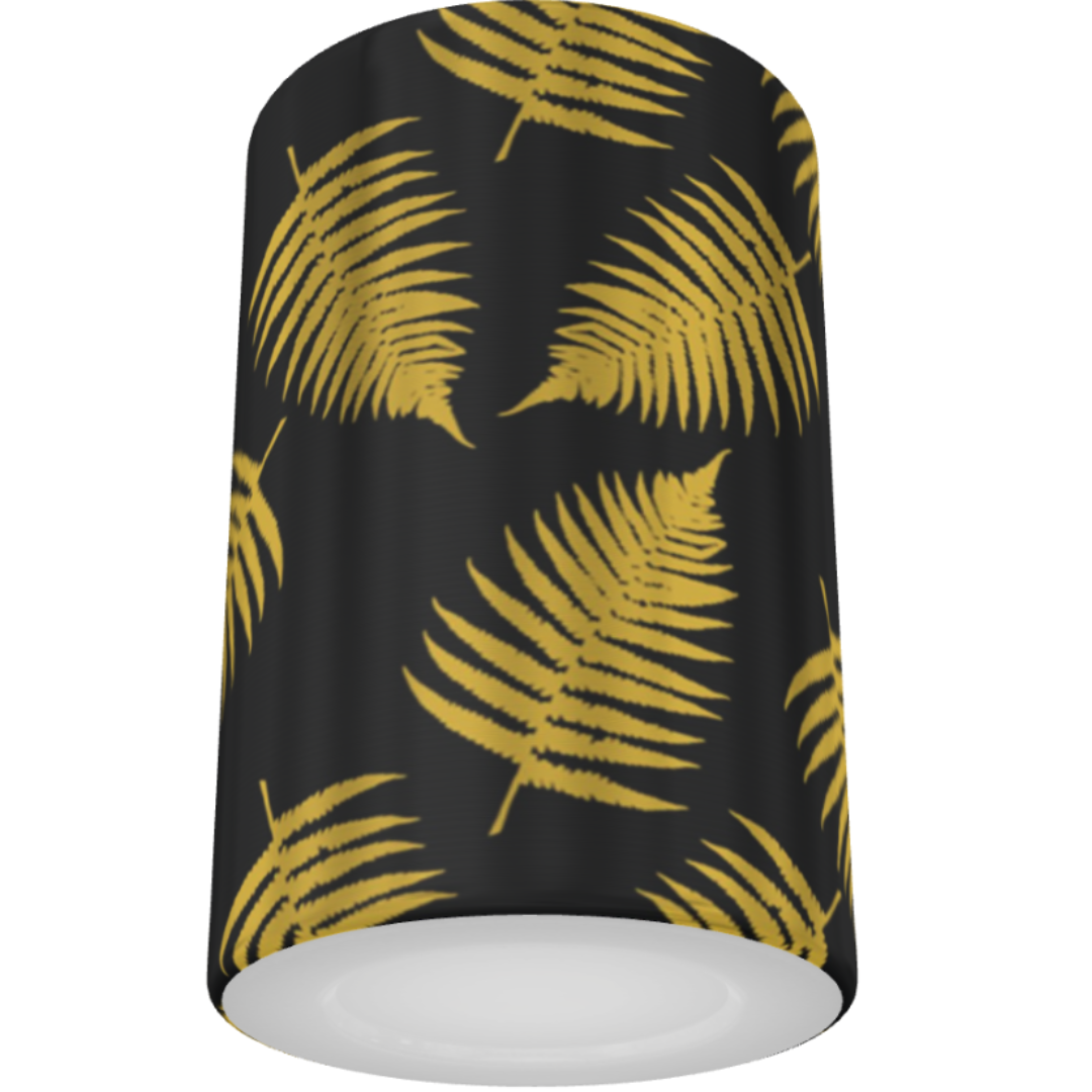 Black/Gold Palapalai Stainless Steel Can Coozie