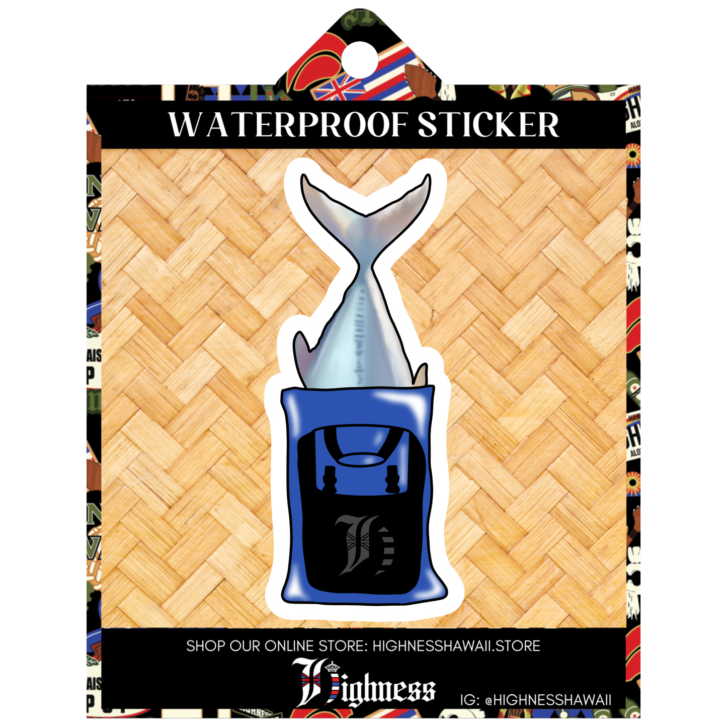 Ulua Bag Sticker