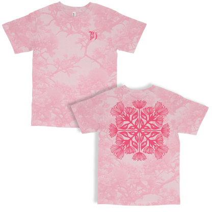 Pink 'Ohia Lehua Camo T-shirt