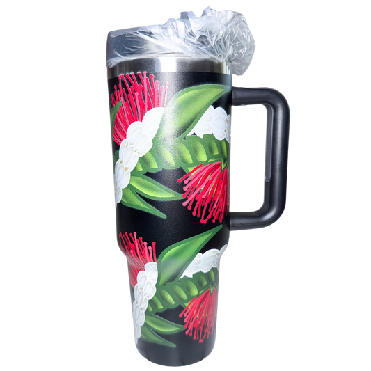 40 oz. Lei Lehua Stainless Steel Tumbler