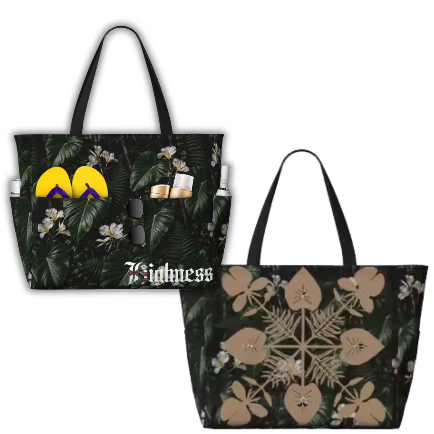 Hana Forest Travel Beach Bag
