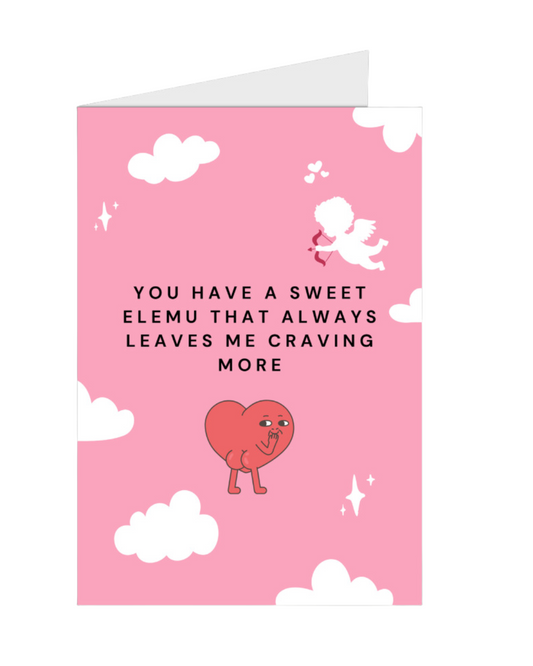 Sweet Elemu Greeting Card