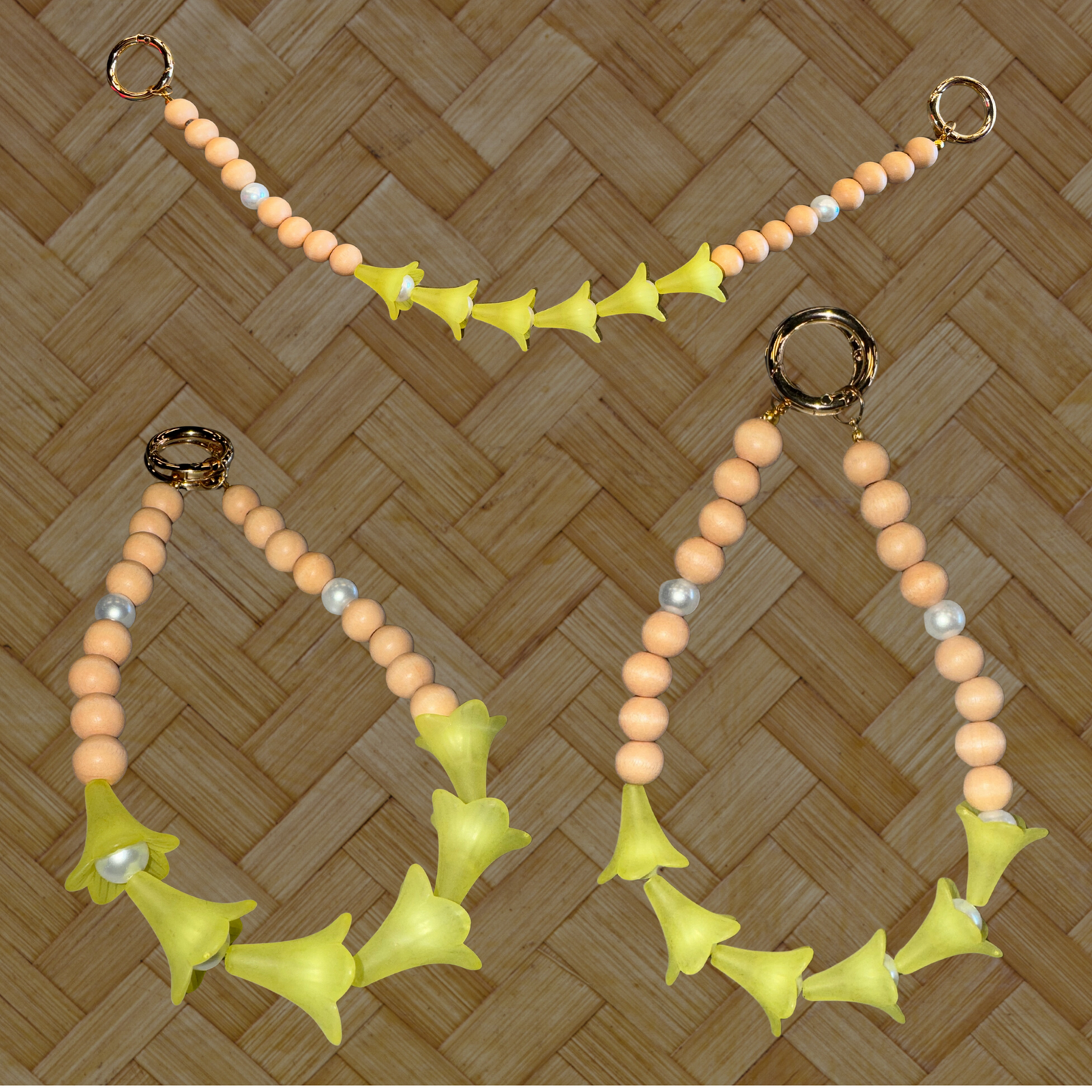 Puakenikeni Car Lei Chain