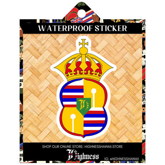 Royal Hawaiian Ensign Sticker