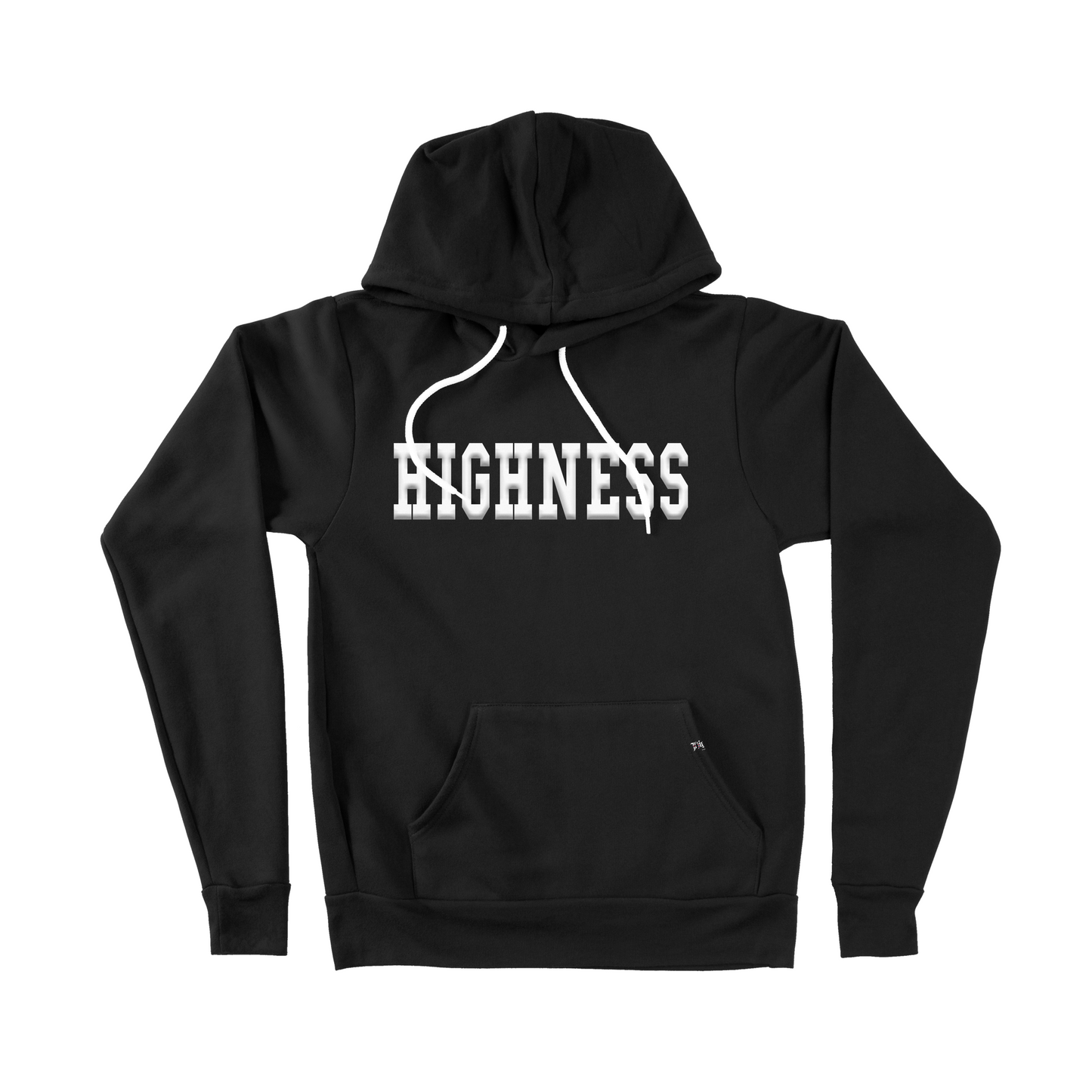 Highness College Fleece Black Hoodie