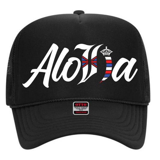 Aloha Foam Trucker Hat (Volcano Rock)