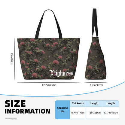 Ohi'a Brown Travel Beach Bag