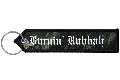 Green Burnin' Keychain