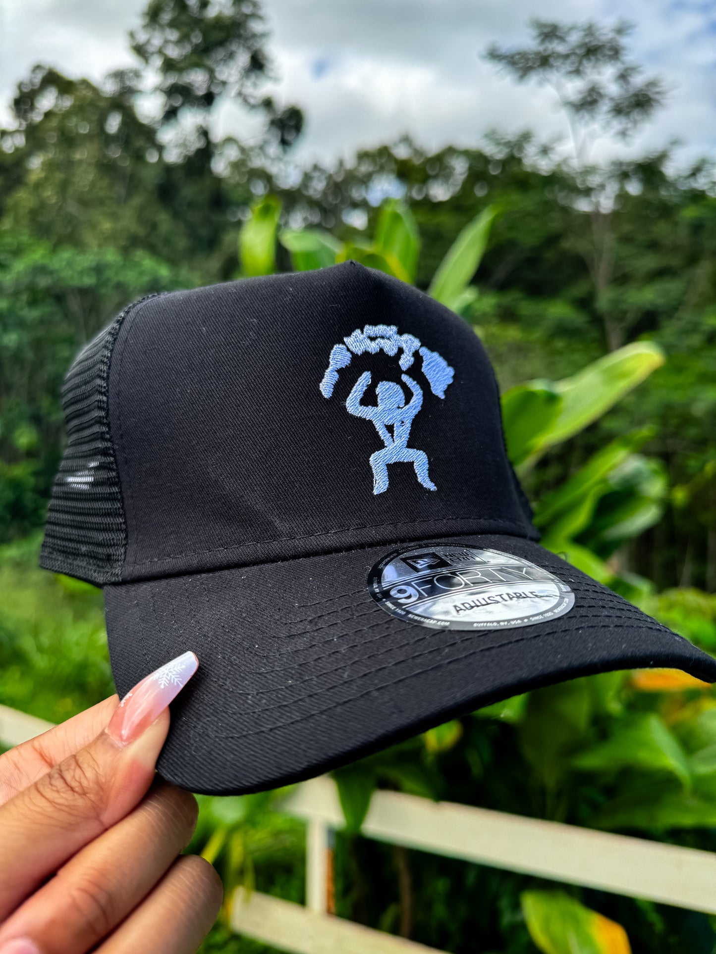 Kamehameha 9FORTY New Era Trucker Hat Black