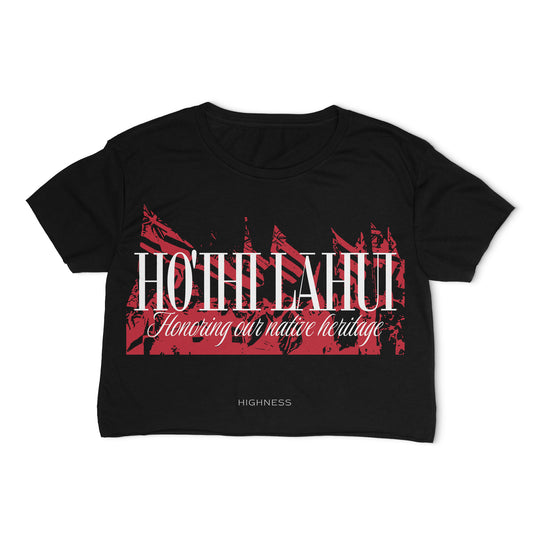 Ho'ihi Lahui Crop Top