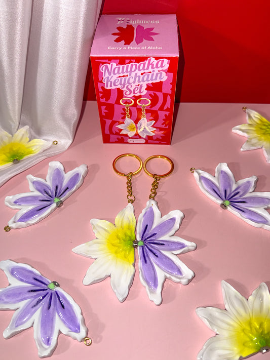 Naupaka Keychain Set
