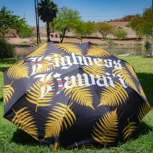 Black Palapalai Umbrella