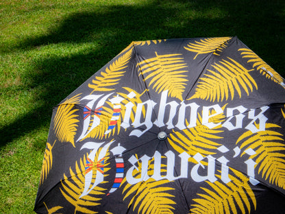 Black Palapalai Umbrella