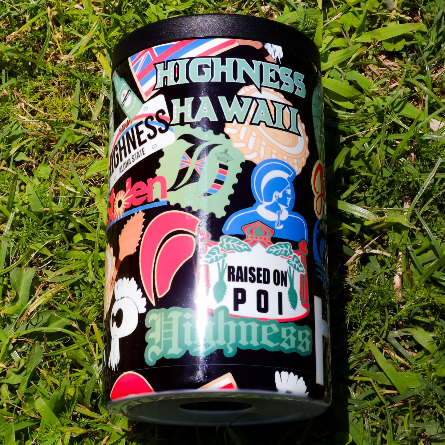 Sticker Bomb Can Coozie