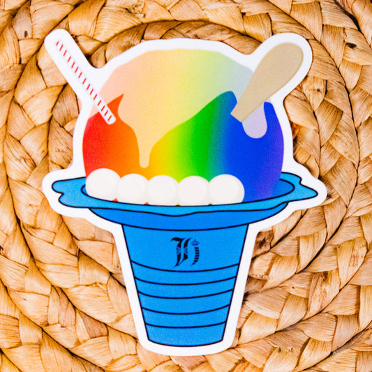 Shave Ice Sticker