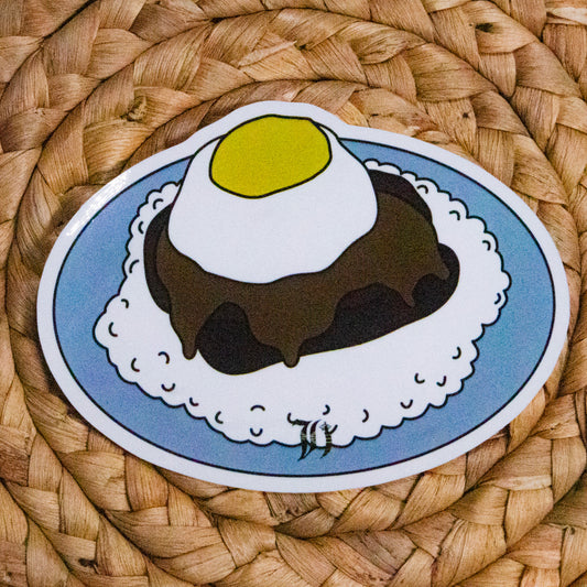 Loco Moco Sticker