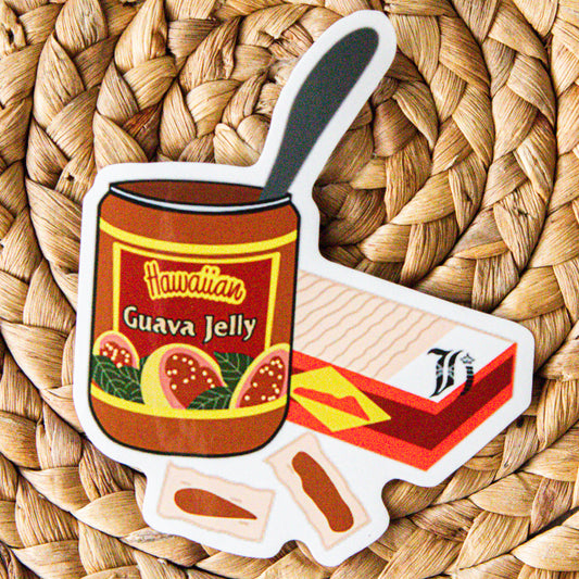 Guava Jelly & Crackers Sticker