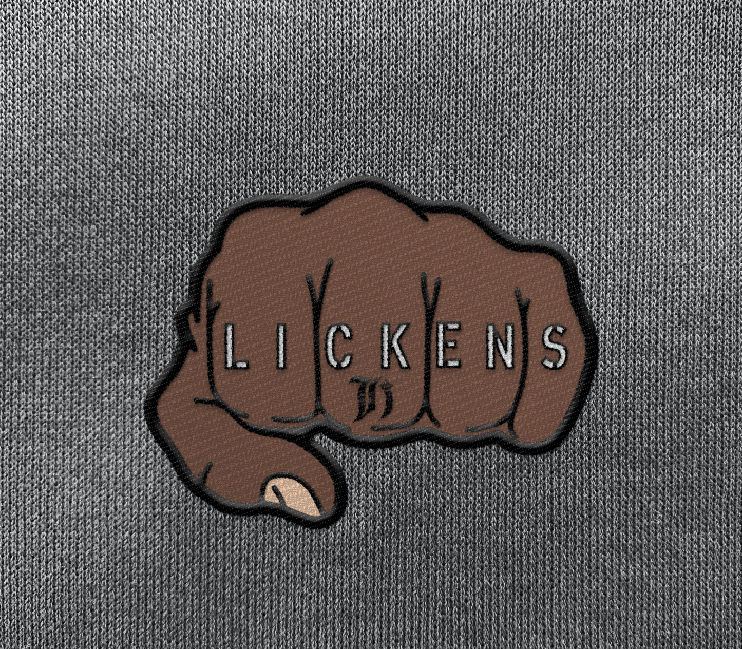 Lickens Embroidered Iron-On Patch
