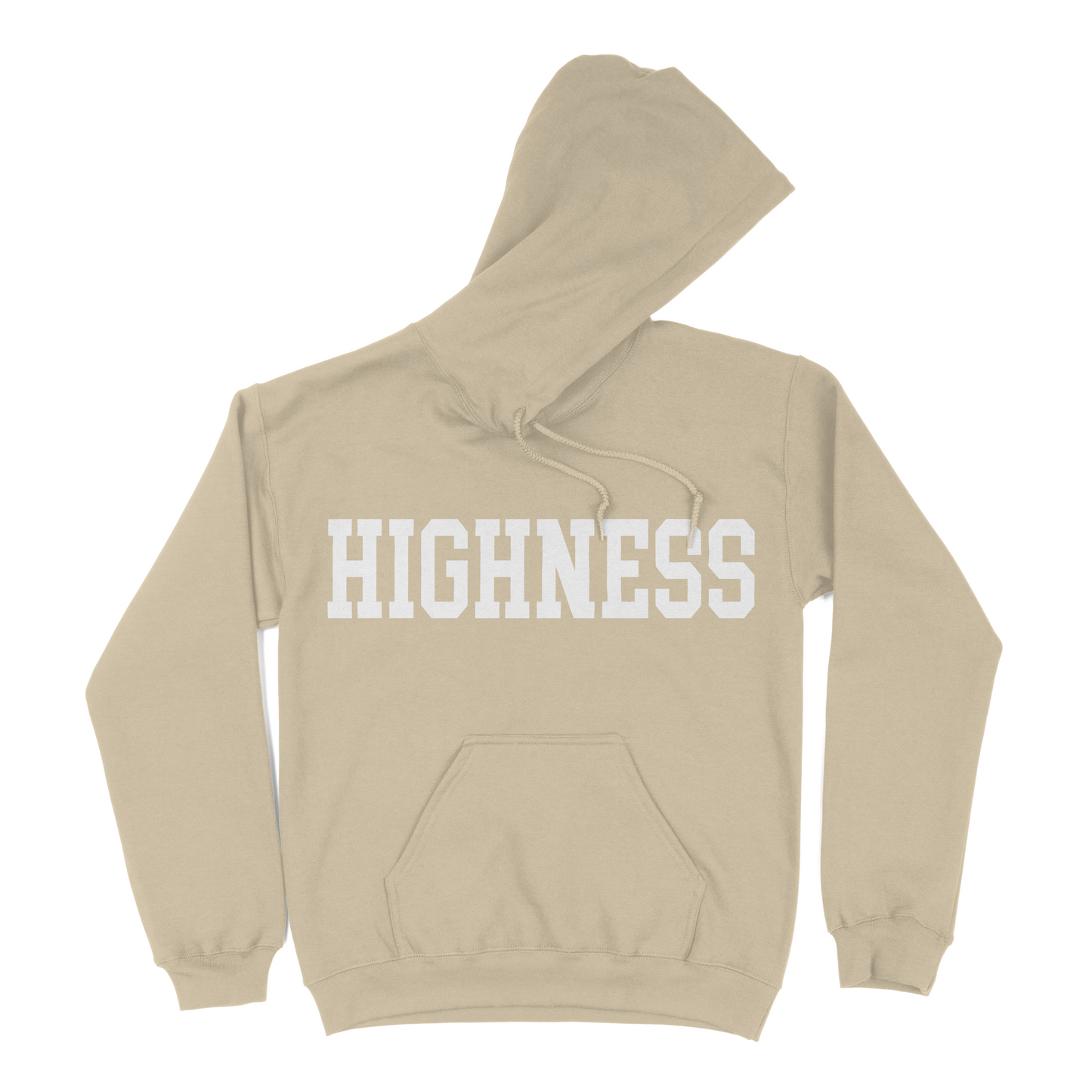 Highness College Fleece Hoodie (Sandy)