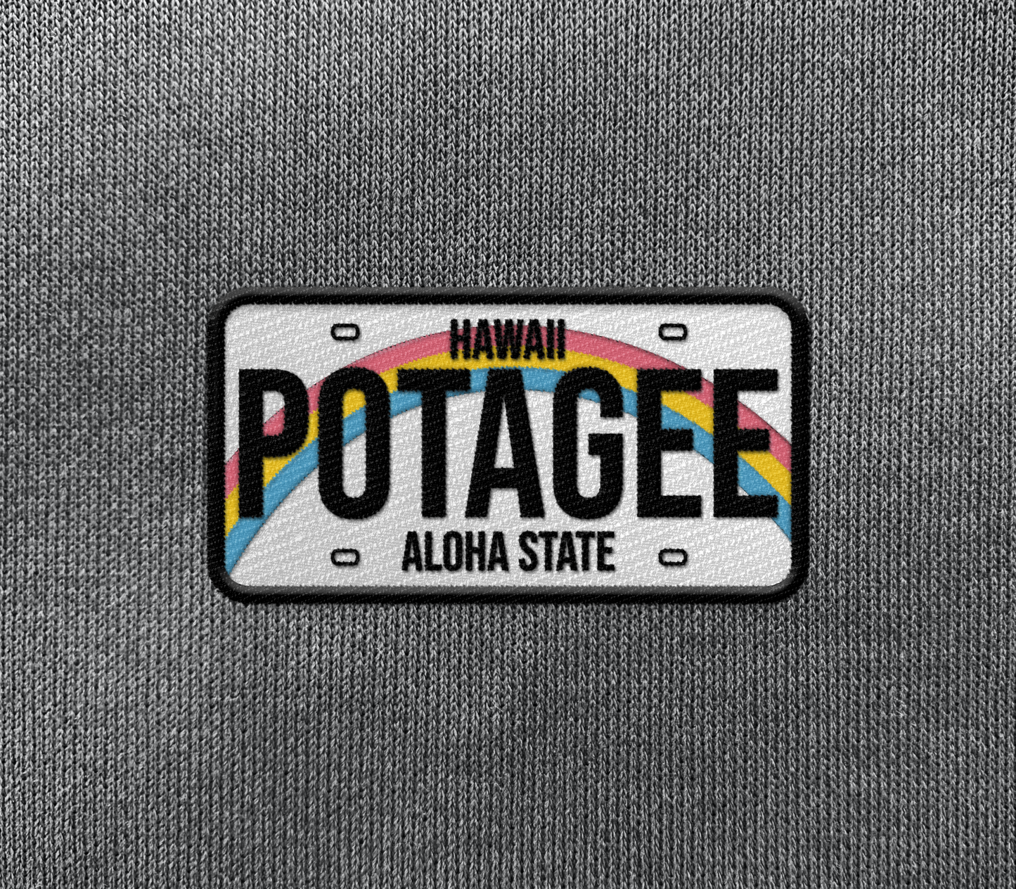 Potagee Embroidered Iron-On Patch