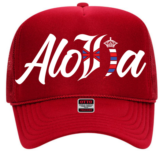 Aloha Foam Trucker Hat (Pele)