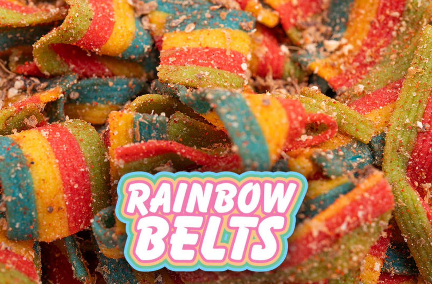 Noms Rainbow Belts Pouces