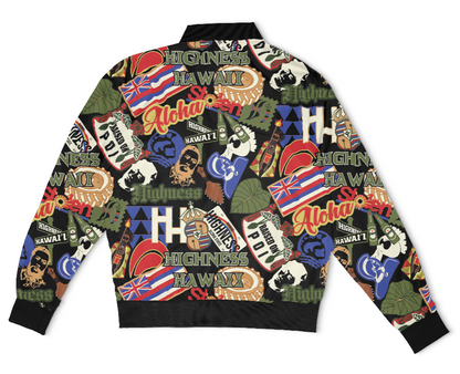 Sticker Bomb Bomber Jacket