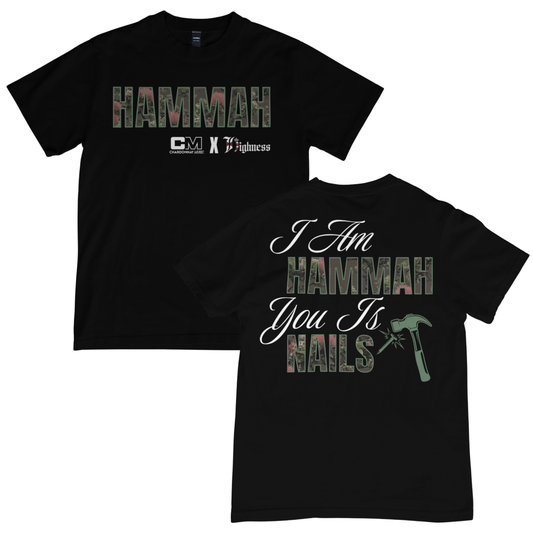 Green Hammah 'Ohia Lehua Camo Chardonnay X Highness T-shirt