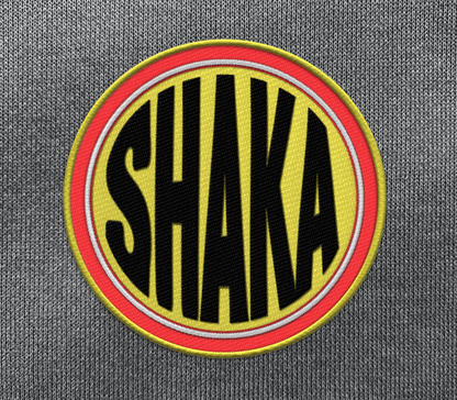 Shoyu Shaka Embroidered Patch