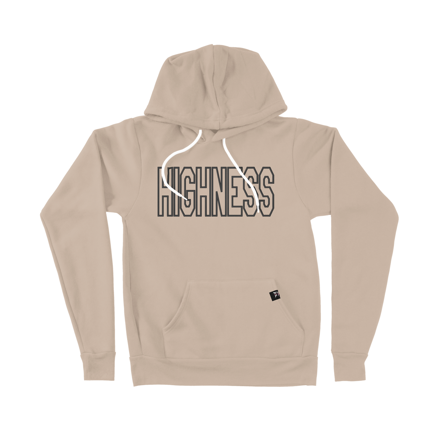 Highness College Fleece Tan Hoodie